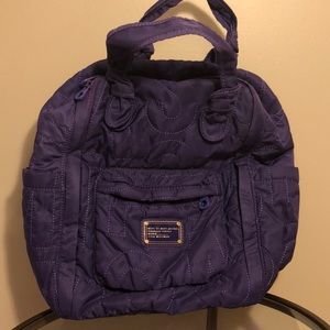 Marc Jacobs plum purple backpack